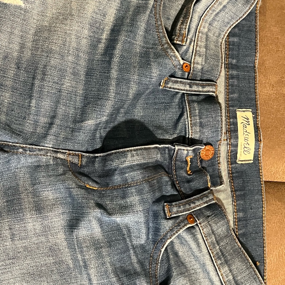 Madewell Blue Classic Denim Jeans